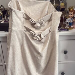 Zara Cream Mini Dress